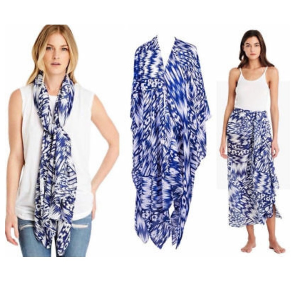 Michael Stars Bandana Scarf Sarong Batik